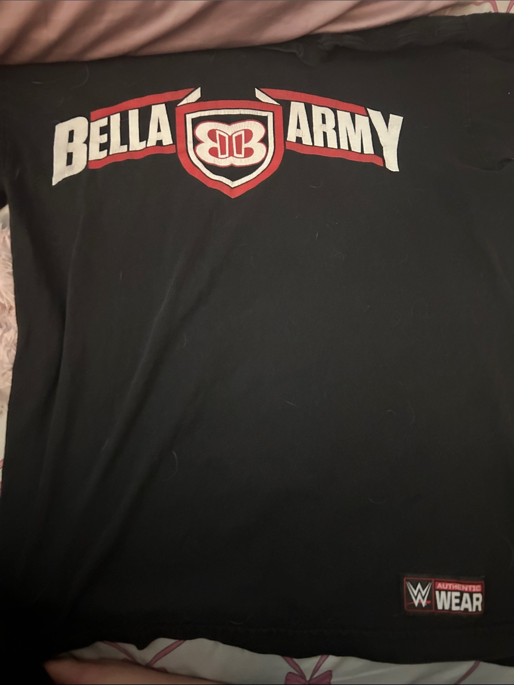 WWE Bella Army Black Tee